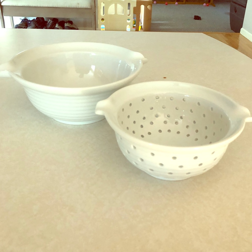 Sandra lee ceramic bowls